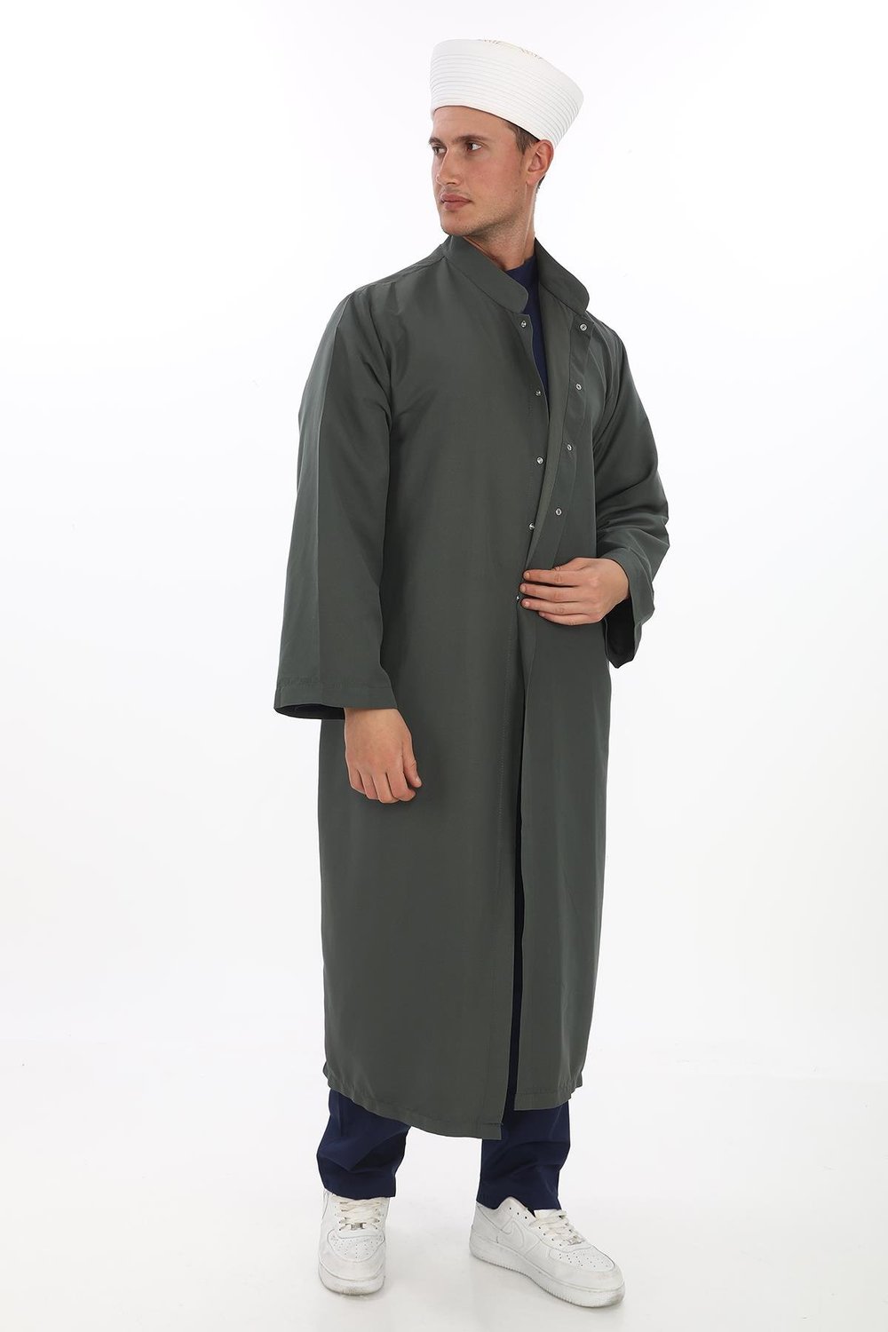 Çıtçıtlı Namaz Cübbesi