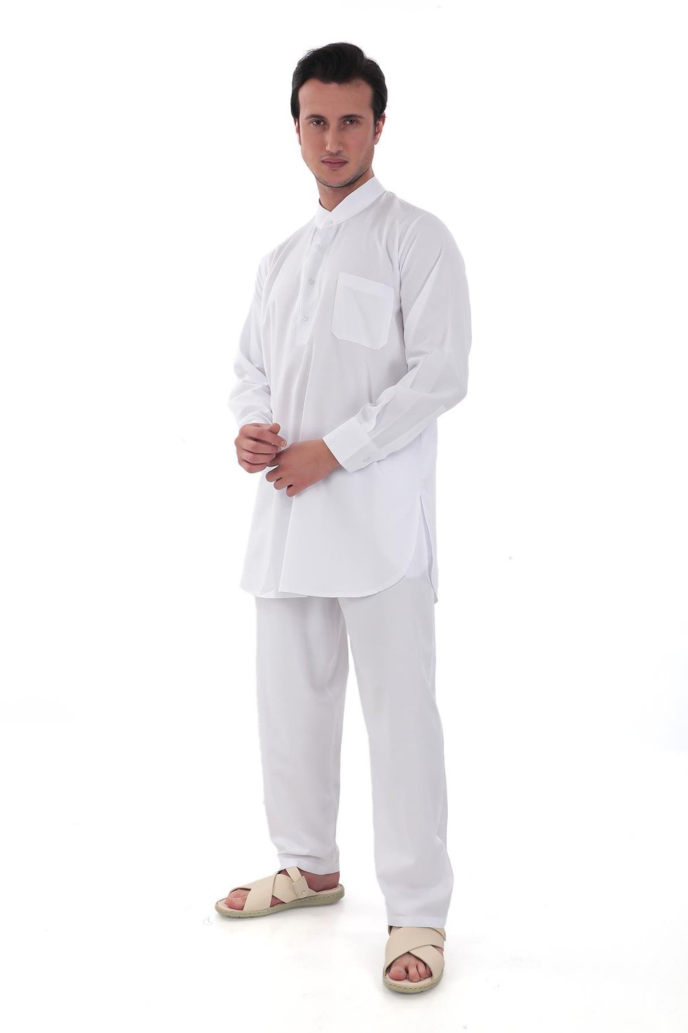 Erkek Umre Takımı - Spor Afgan Takımı ve Umre Kıyafeti 