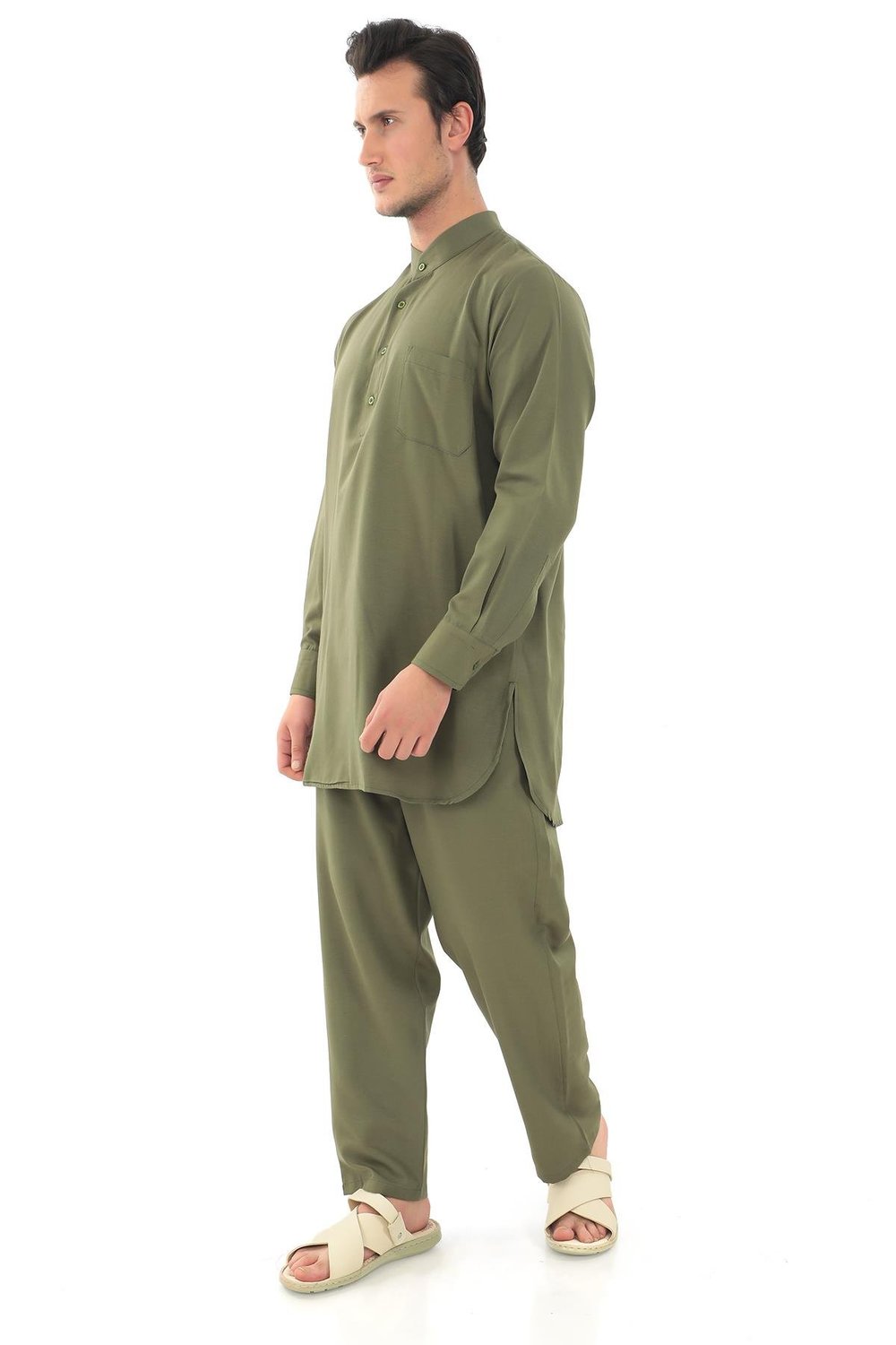 Erkek Umre Takımı - Spor Afgan Takımı ve Umre Kıyafeti 