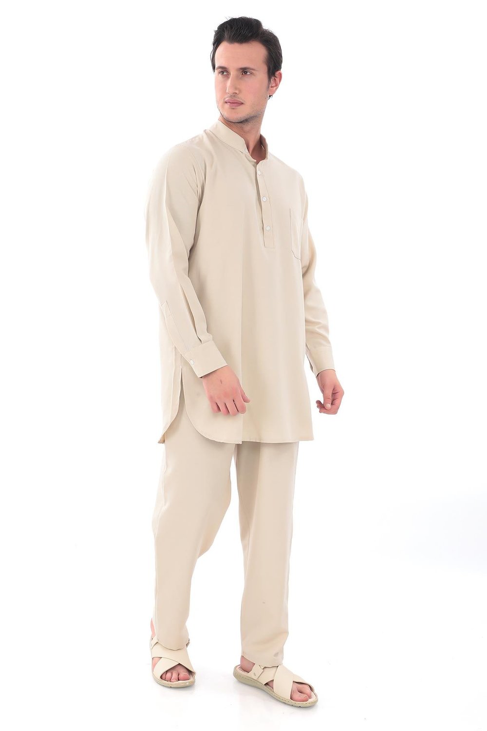 Erkek Umre Takımı - Spor Afgan Takımı ve Umre Kıyafeti 