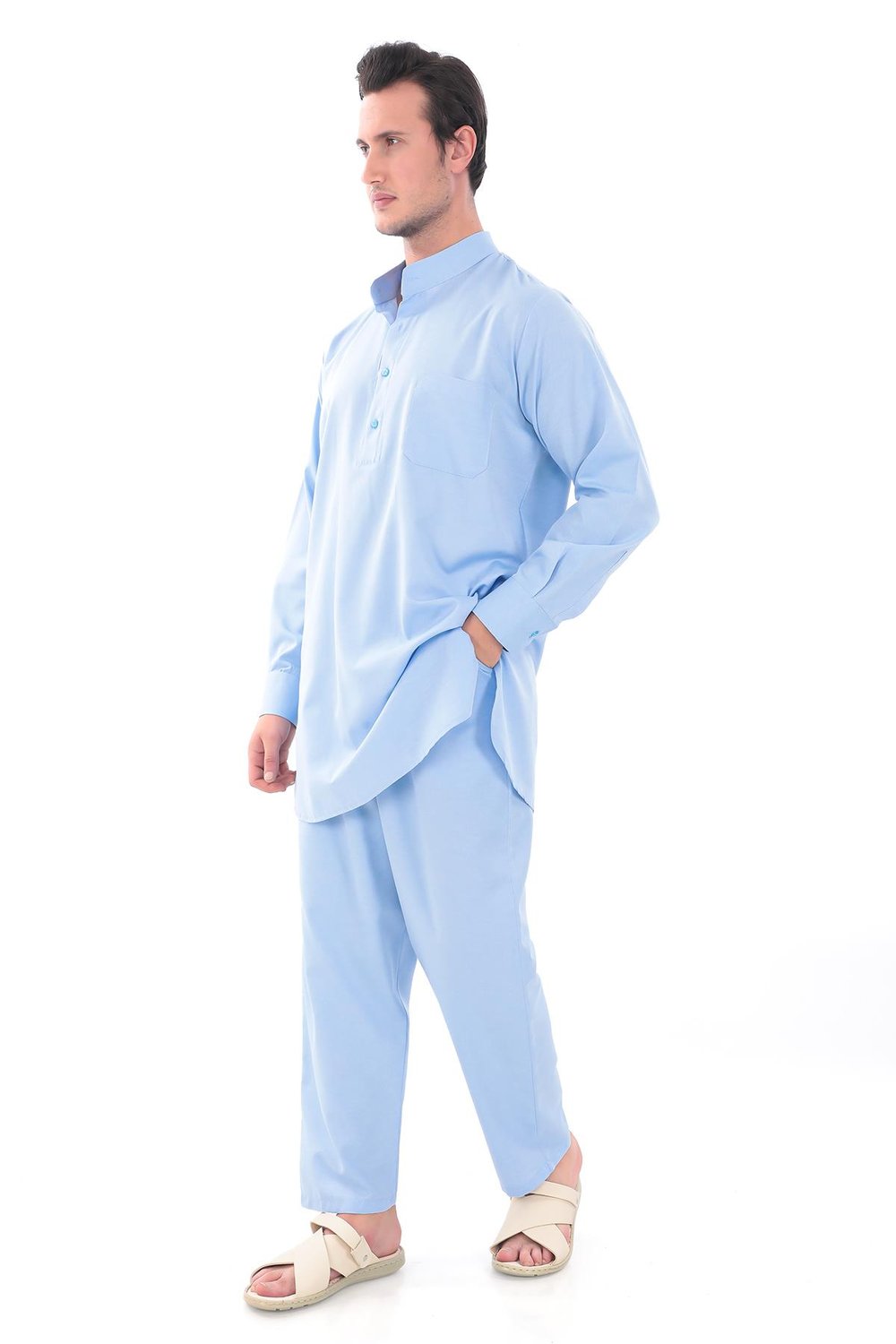 Erkek Umre Takımı - Spor Afgan Takımı ve Umre Kıyafeti 