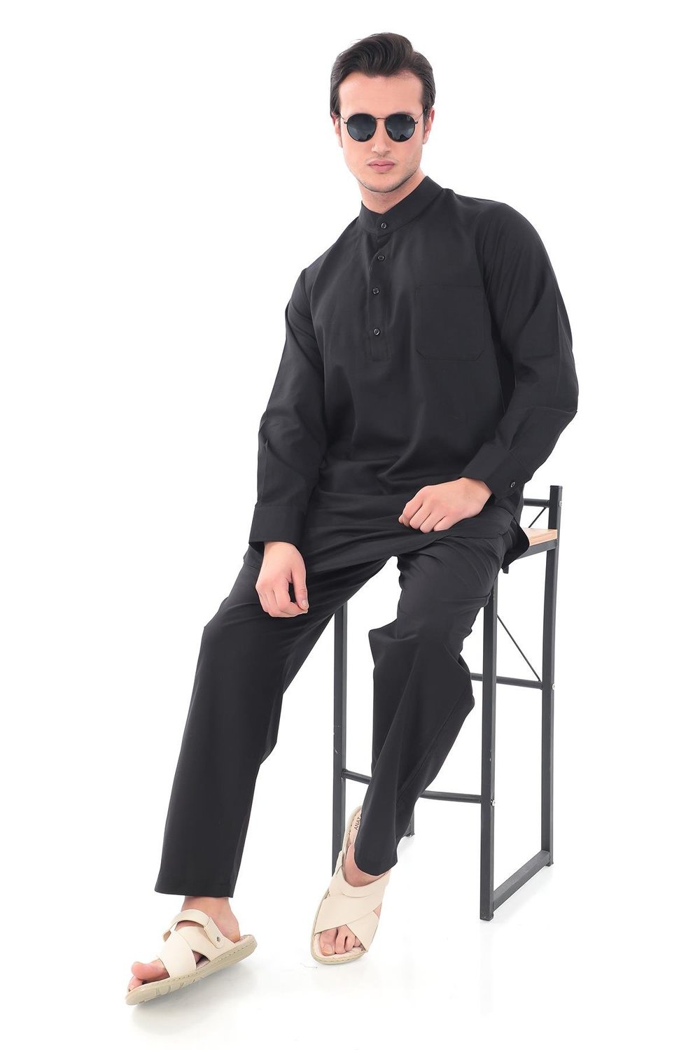 Erkek Umre Takımı - Spor Afgan Takımı ve Umre Kıyafeti 