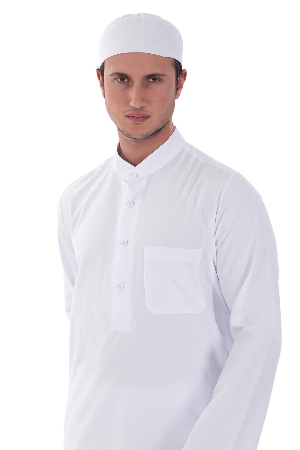 Erkek Fistan (Cellabiye) Hac Umre Elbisesi Rahat Kalıp