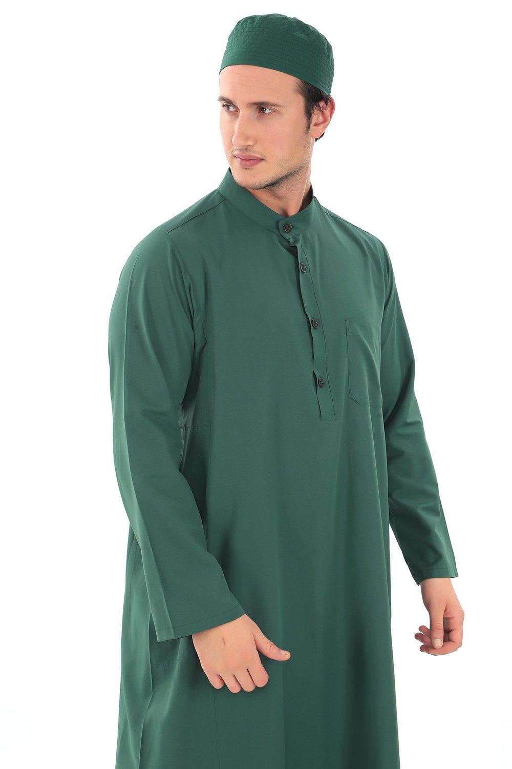 Erkek Fistan (Cellabiye) Hac Umre Elbisesi Rahat Kalıp