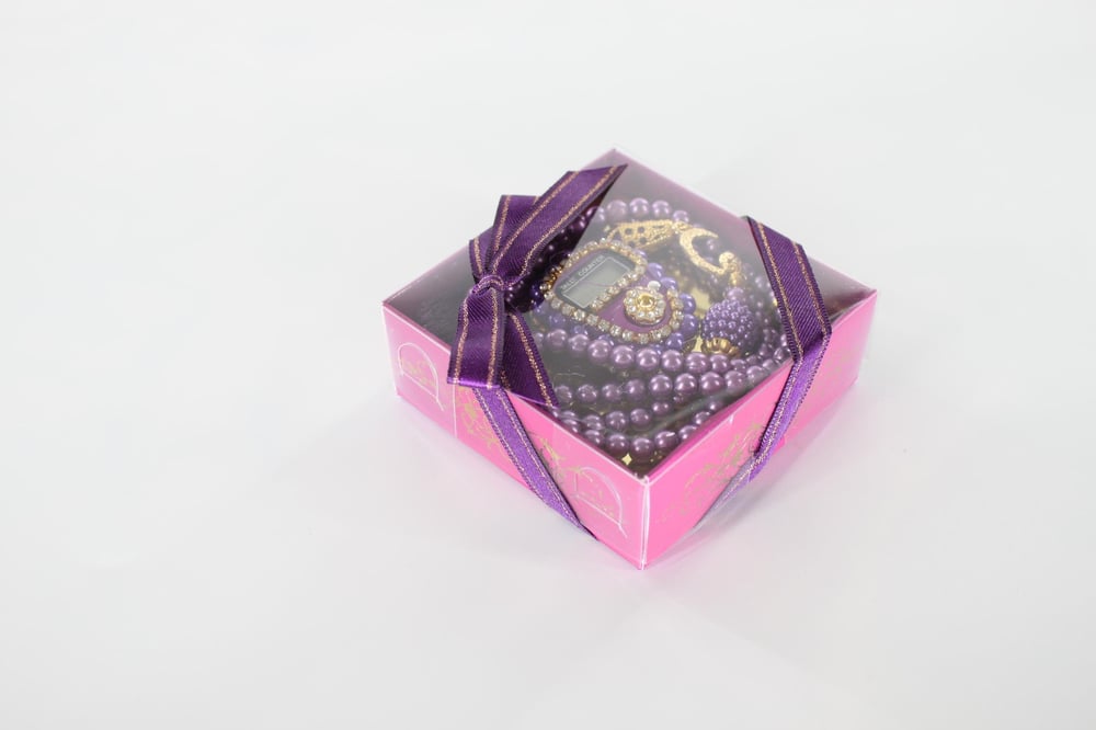 Hac Umre Hediyelikleri - Zikirmatik ve Tesbih SETİ - MOR