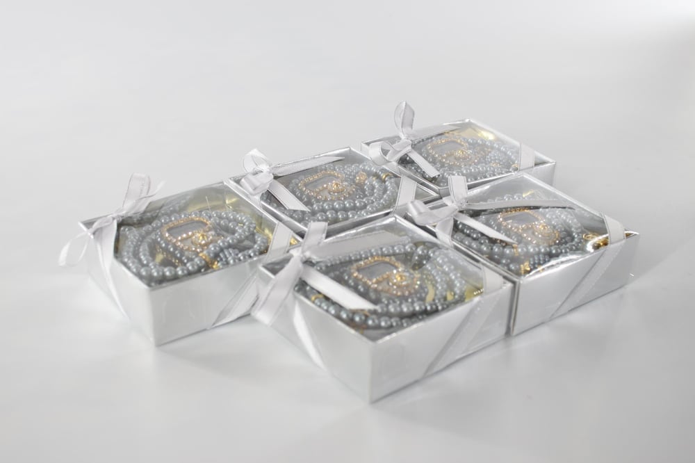 Hac Umre Hediyelikleri - Zikirmatik ve Tesbih SETİ - SİLVER