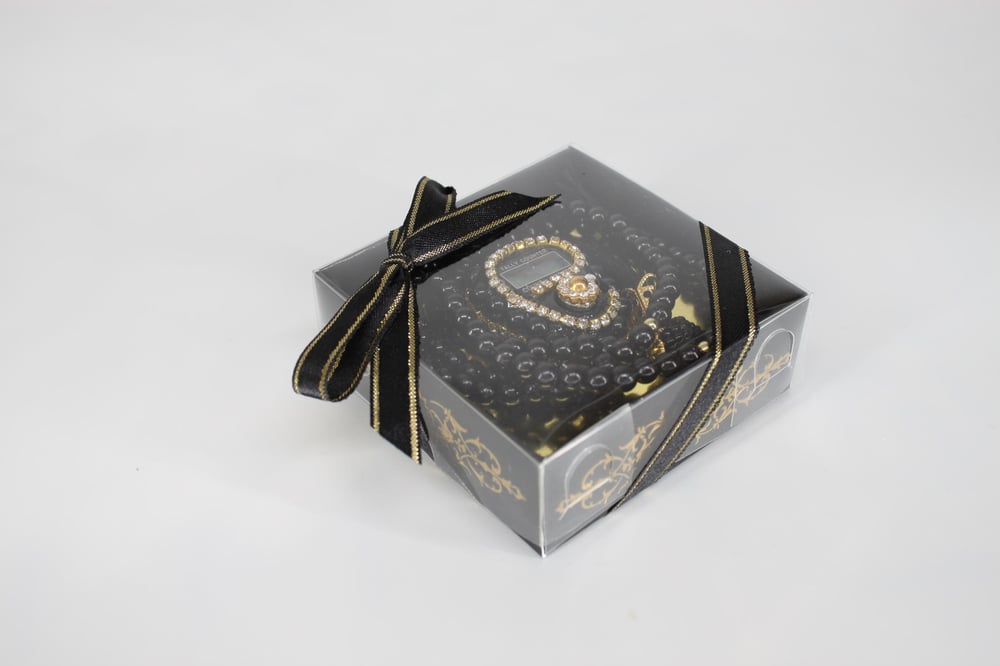 Hac Umre Hediyelikleri - Zikirmatik ve Tesbih SETİ - SİYAH