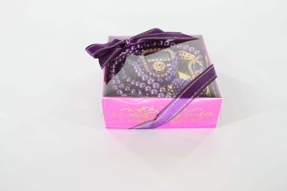 Hac Umre Hediyelikleri - Zikirmatik ve Tesbih SETİ - MOR