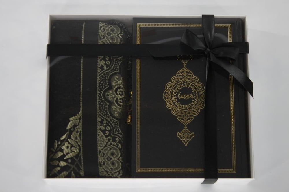 Hac Umre Hediyelikleri - Kuran SETİ - SİYAH