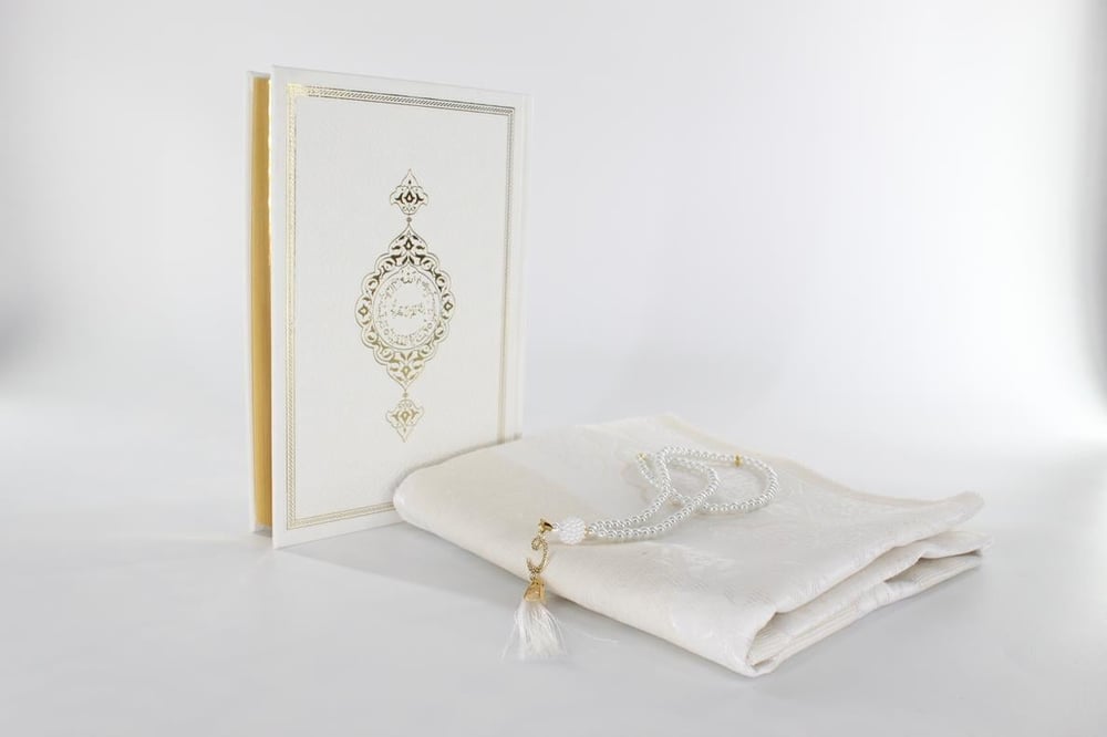 Hac Umre Hediyelikleri - Kuran SETİ - BEYAZ