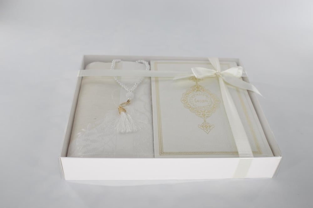 Hac Umre Hediyelikleri - Kuran SETİ - BEYAZ