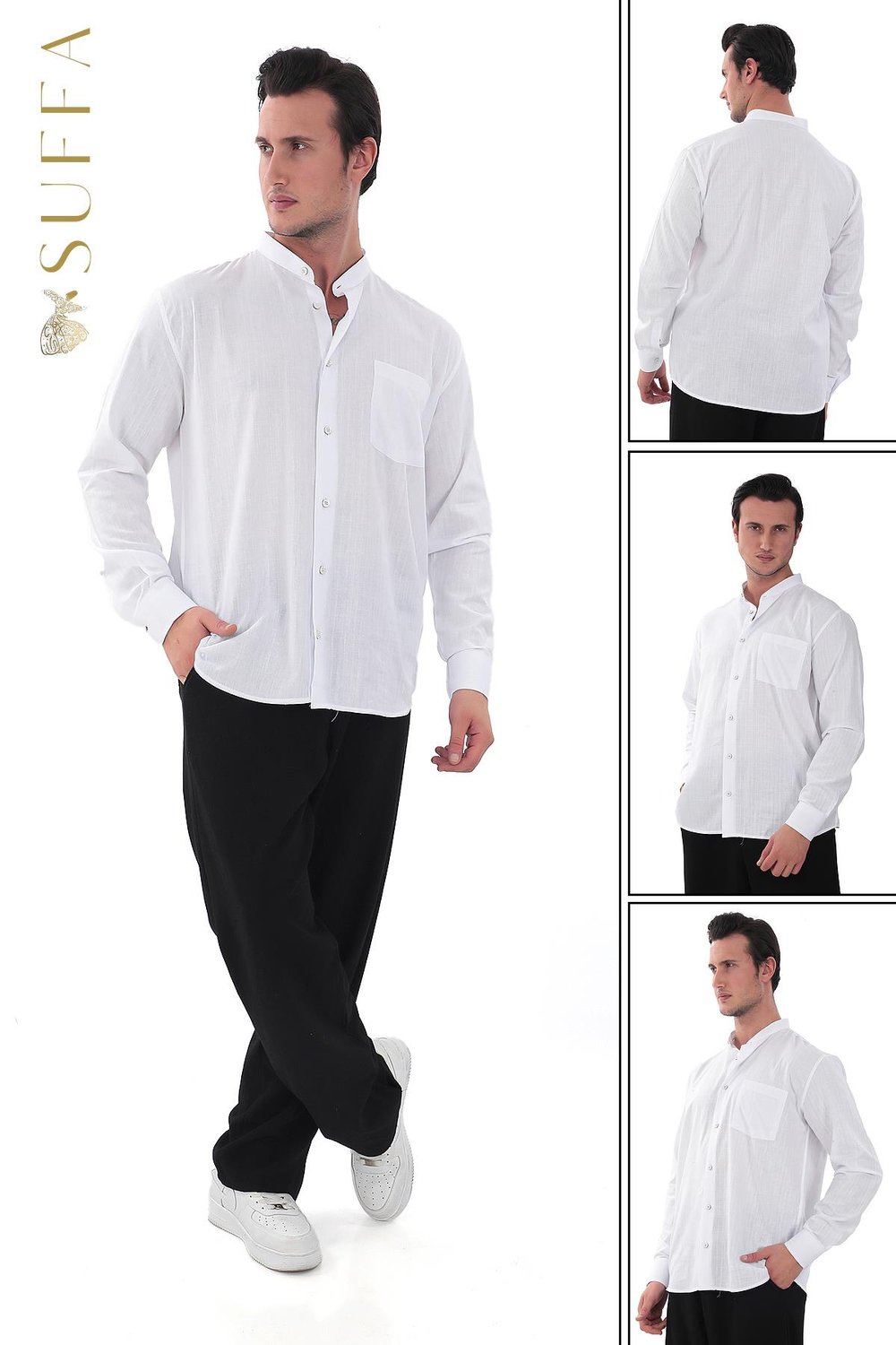 Hakim Yaka Gömlek KLASİK - İslami Giyim 