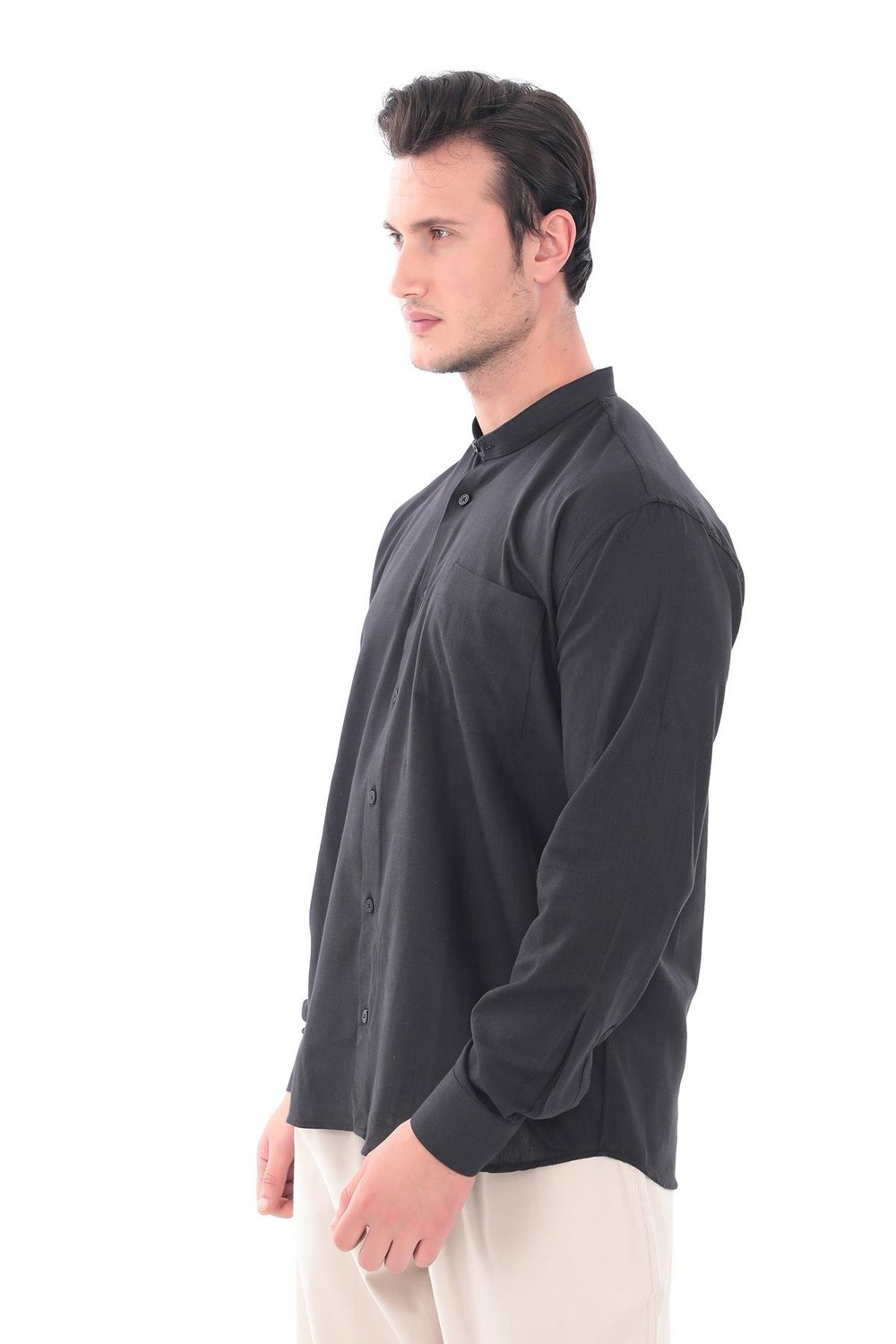 Hakim Yaka Gömlek KLASİK - İslami Giyim 