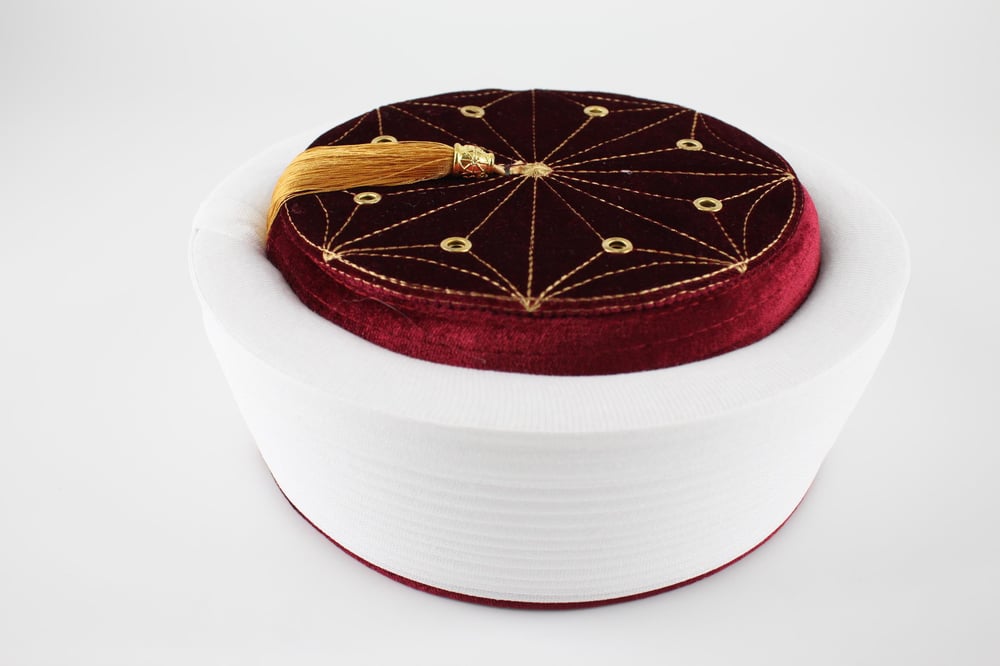 İmam Sarığı ve İmam Sarık Modelleri - KIRMIZI