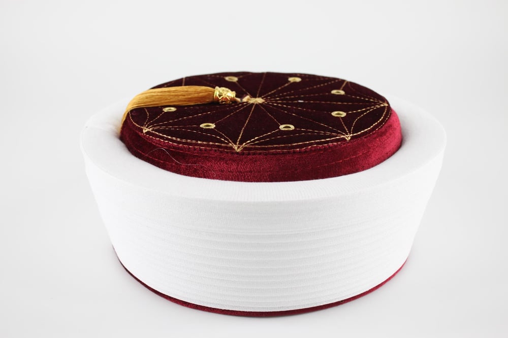 İmam Sarığı ve İmam Sarık Modelleri - KIRMIZI