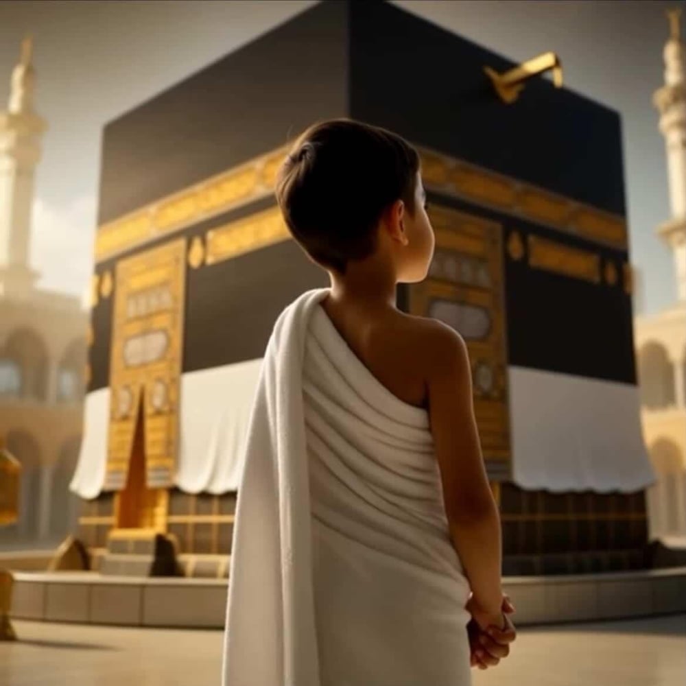 Suffa Çocuk İhramı | Hac ve Umre Kıyafeti %100 Pamuk