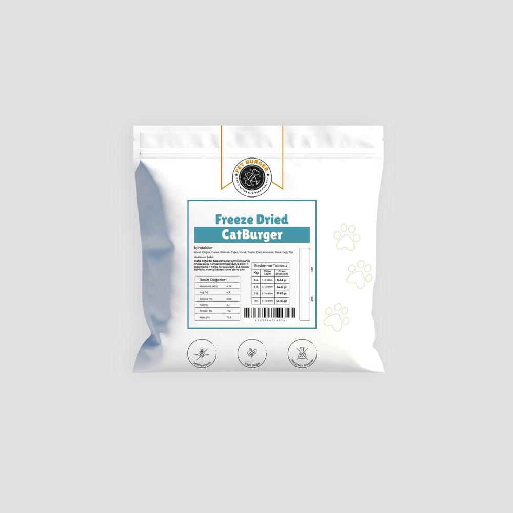 Freeze Dried Catburger