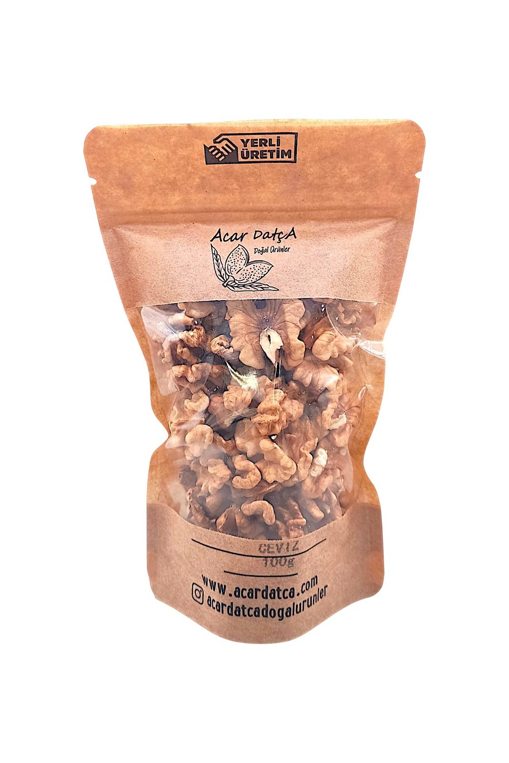 Yerli Çiğ Ceviz İçi 100 gr (Chandler)