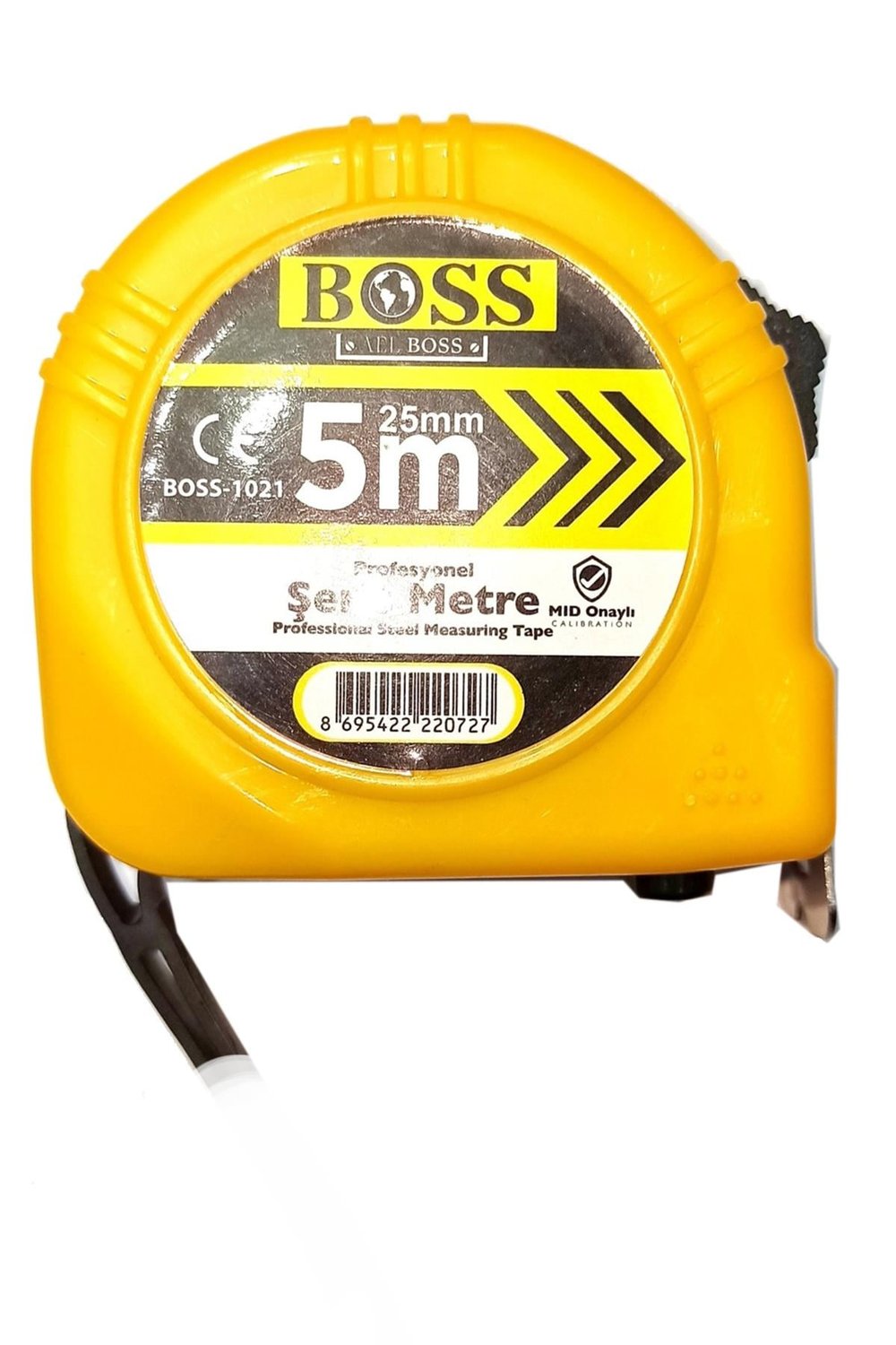 Boss Şerit Metre 5m x 25 mm
