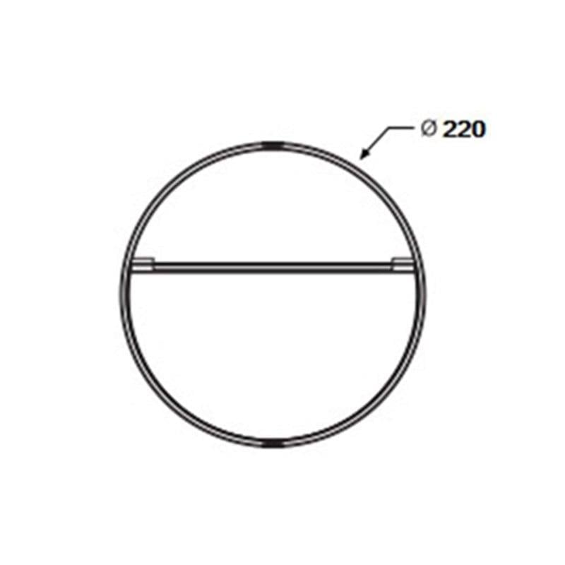 Jupiter Ledli Bahçe Aplik LW454 S