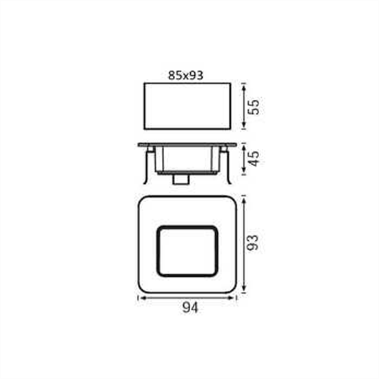 Jupiter Ledli Merdiven Armatürü LW459 B