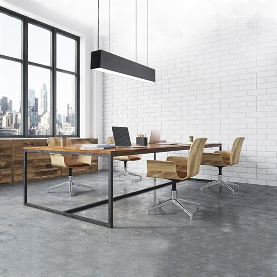 Moda Aydınlatma 100 cm Linear Sarkıt Siyah MD-S 3023/1-02