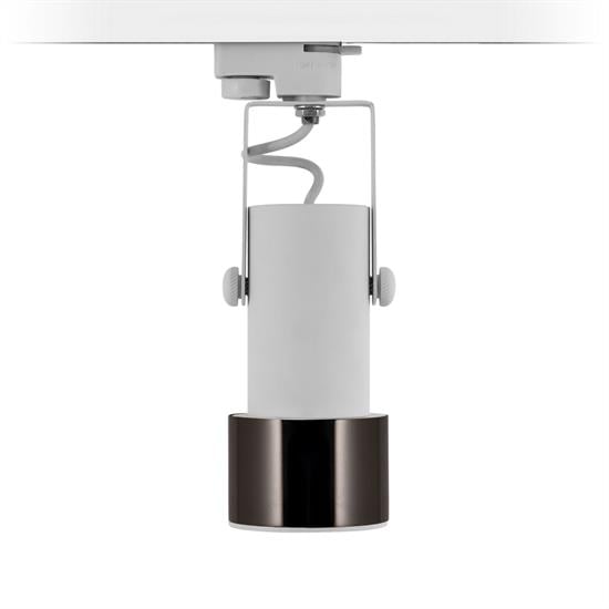 Moda Aydınlatma Dekoratif Ray Spot Beyaz Platin MD-R 1049-77