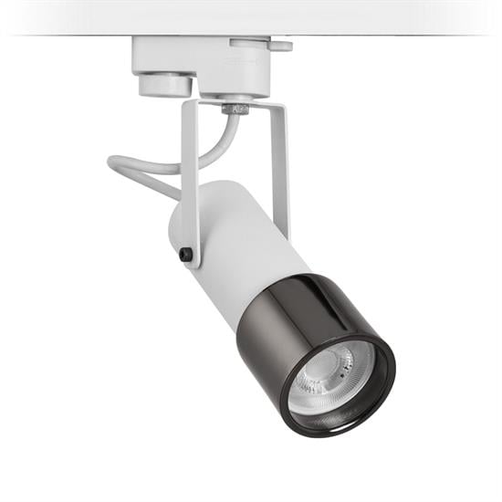 Moda Aydınlatma Dekoratif Ray Spot Beyaz Platin MD-R 1137-77