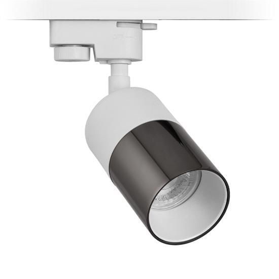 Moda Aydınlatma Dekoratif Ray Spot Beyaz Platin MD-R 1093-77