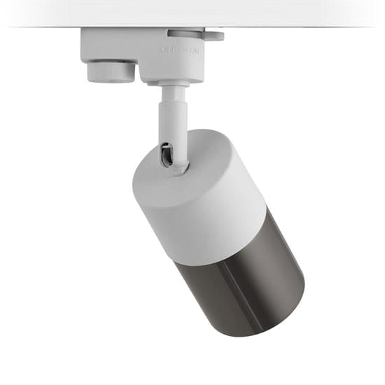 Moda Aydınlatma Dekoratif Ray Spot Beyaz Platin MD-R 1093-77