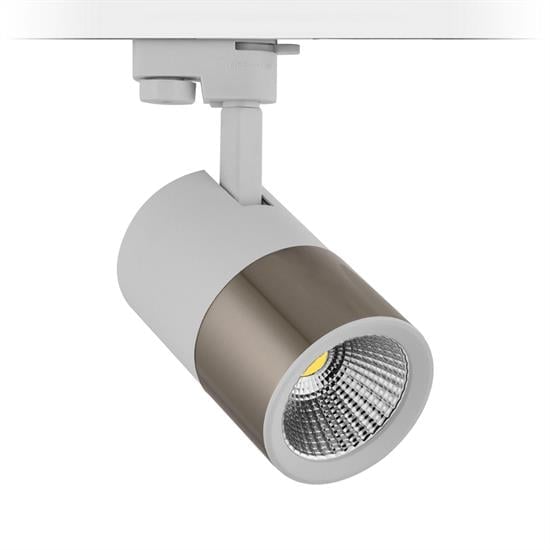 Moda Aydınlatma Dekoratif Ray Spot Beyaz Saten MD-R 1036-67
