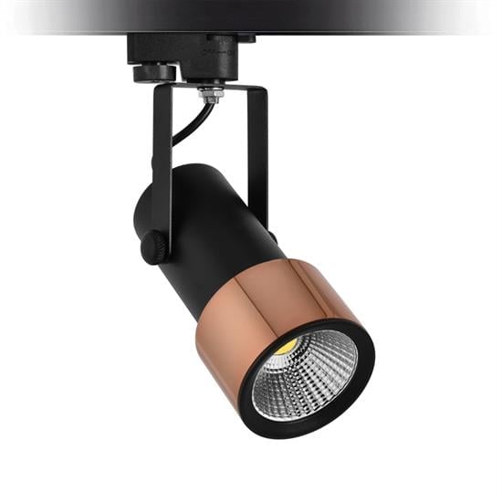 Moda Aydınlatma Dekoratif Ray Spot Siyah Bakır MD-R 1045-20