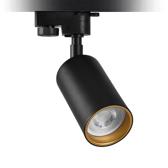 Moda Aydınlatma Dekoratif Ray Spot Siyah Gold MD-R 1115-68