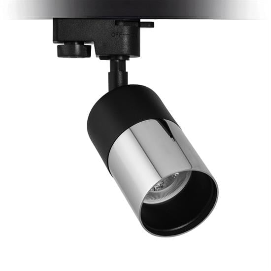 Moda Aydınlatma Dekoratif Ray Spot Siyah Krom MD-R 1090-24