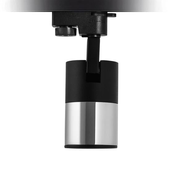 Moda Aydınlatma Dekoratif Ray Spot Siyah Krom MD-R 1105-24