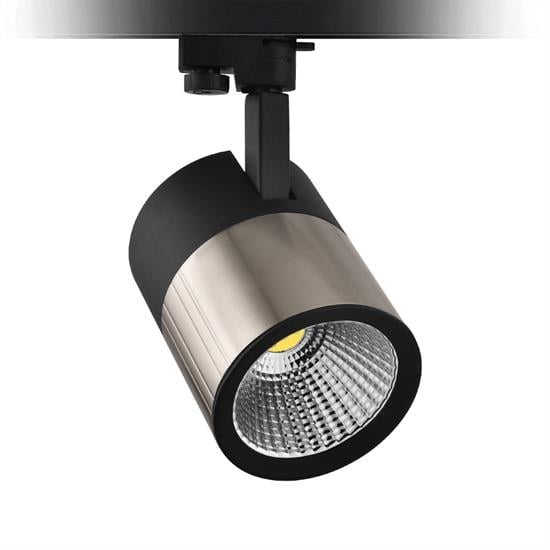 Moda Aydınlatma Dekoratif Ray Spot Siyah Saten MD-R 1025-66