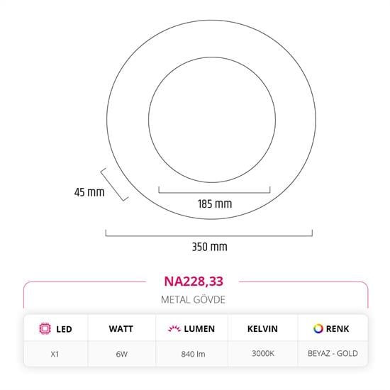 Moda Aydınlatma İç Mekan Aplik Beyaz Gold MD-A 5241-33