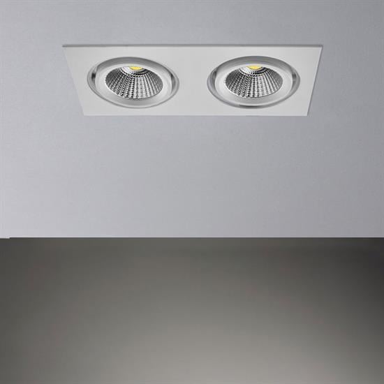 Moda Aydınlatma Sıva Altı İkili Led Spot Beyaz MD-D 2040-01