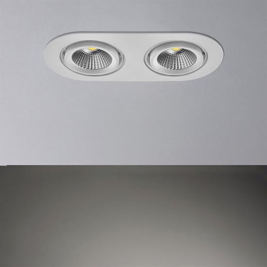 Moda Aydınlatma Sıva Altı İkili Led Spot Beyaz MD-D 2035-01