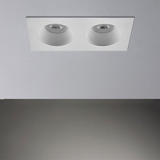 Moda Aydınlatma Sıva Altı İkili Led Spot Beyaz MD-D 2063-01