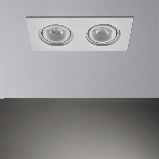 Moda Aydınlatma Sıva Altı İkili Led Spot Beyaz MD-D 2068-01