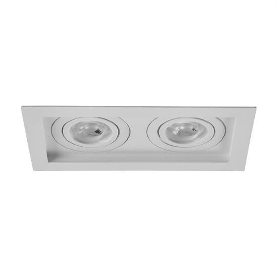 Moda Aydınlatma Sıva Altı İkili Led Spot Beyaz MD-D 2152-01