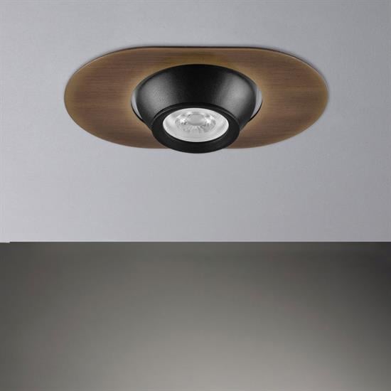 Moda Aydınlatma Sıva Altı Led Spot Eskitme Siyah MD-D 2080-23