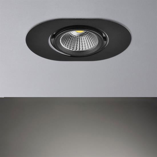 Moda Aydınlatma Sıva Altı Led Spot Siyah MD-D 2033-02