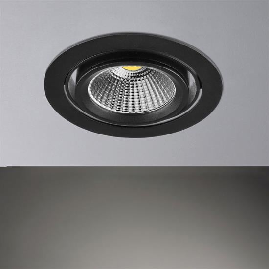 Moda Aydınlatma Sıva Altı Led Spot Siyah MD-D 2030-02