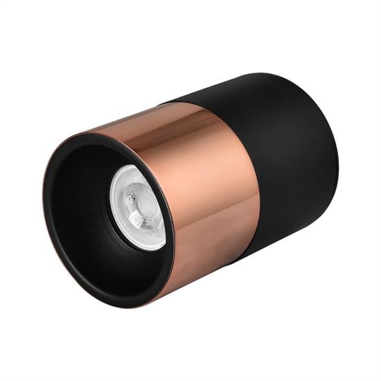 Moda Aydınlatma Sıva Üstü Led Spot Siyah Bakır MD-S 3129-20