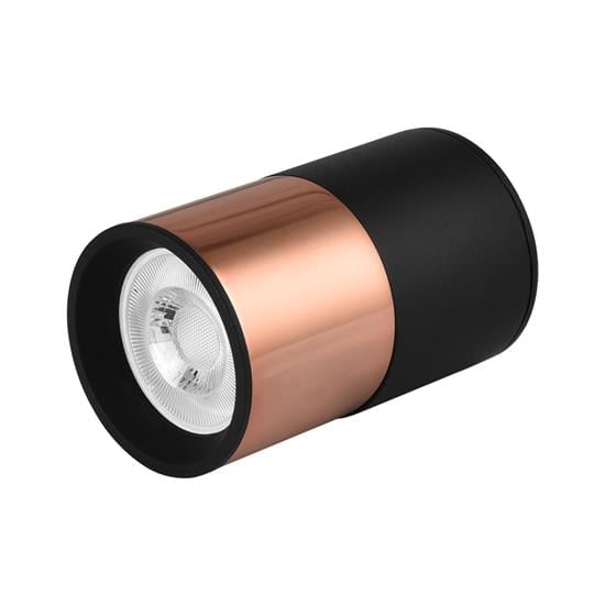 Moda Aydınlatma Sıva Üstü Led Spot Siyah Bakır MD-S 3135-20