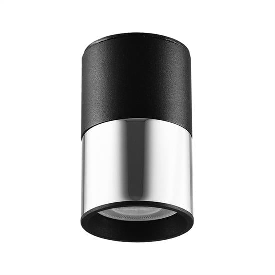Moda Aydınlatma Sıva Üstü Led Spot Siyah Krom MD-S 3138-24