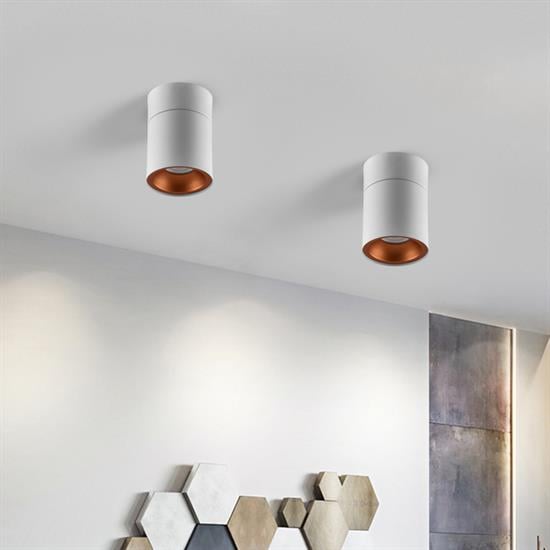 Moda Aydınlatma Sıva üstü Led Spot Beyaz Portakal MD-S 3097-25