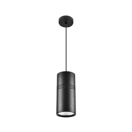 Moda Aydınlatma Tekli Led Sarkıt Siyah MD-S 4506-02